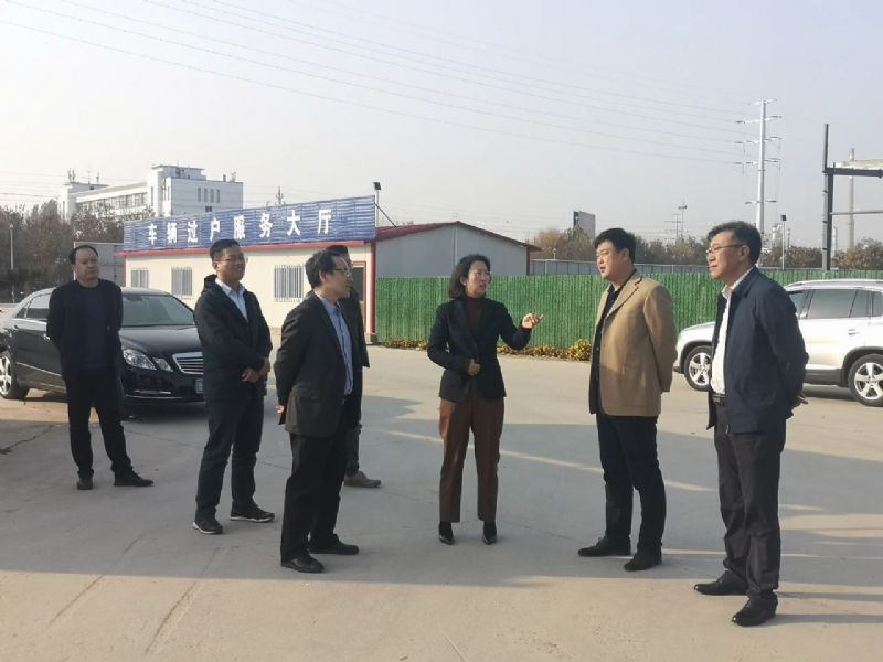 市委常委、組織部部長胡筱芹陪同中汽中心專家到龍港汽車城進(jìn)行調(diào)研