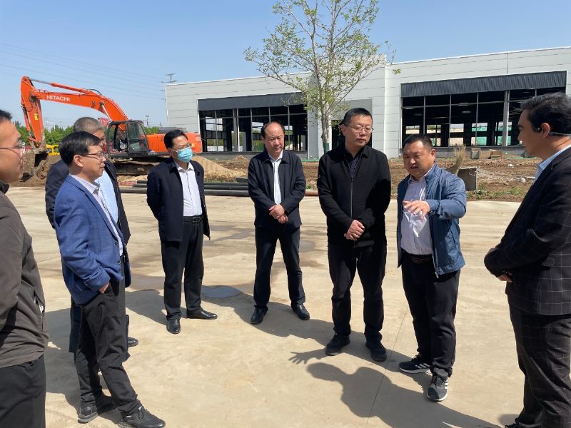 市委常委、市政府副市長劉煜帶隊調(diào)研龍港汽車城重點項目推進情況