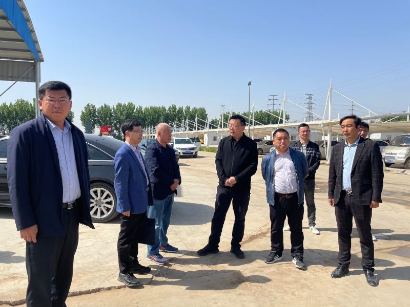 市委常委、市政府副市長劉煜帶隊調(diào)研龍港汽車城重點項目推進情況